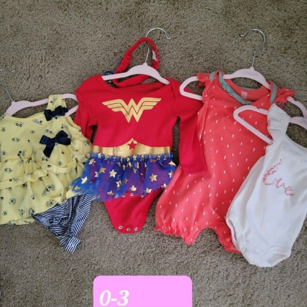 Baby girl 0-3 bundle